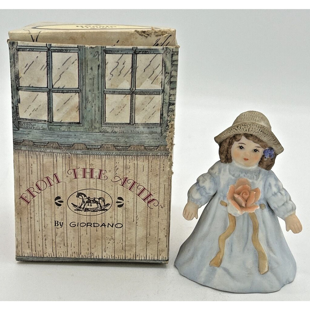 Vintage‎ Giordano From The Attic Bessie Figurine w/ Box SKU U217